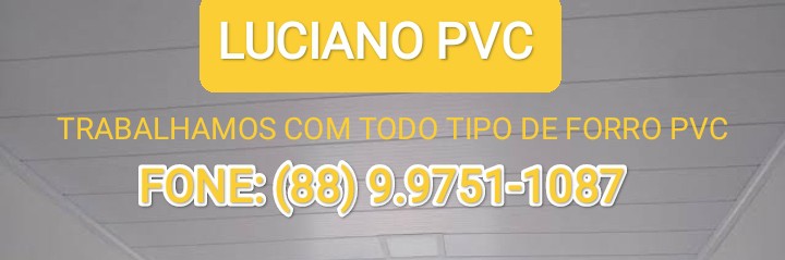 LUCIANO PVC A SUA OBRA EM BOAS MÃO